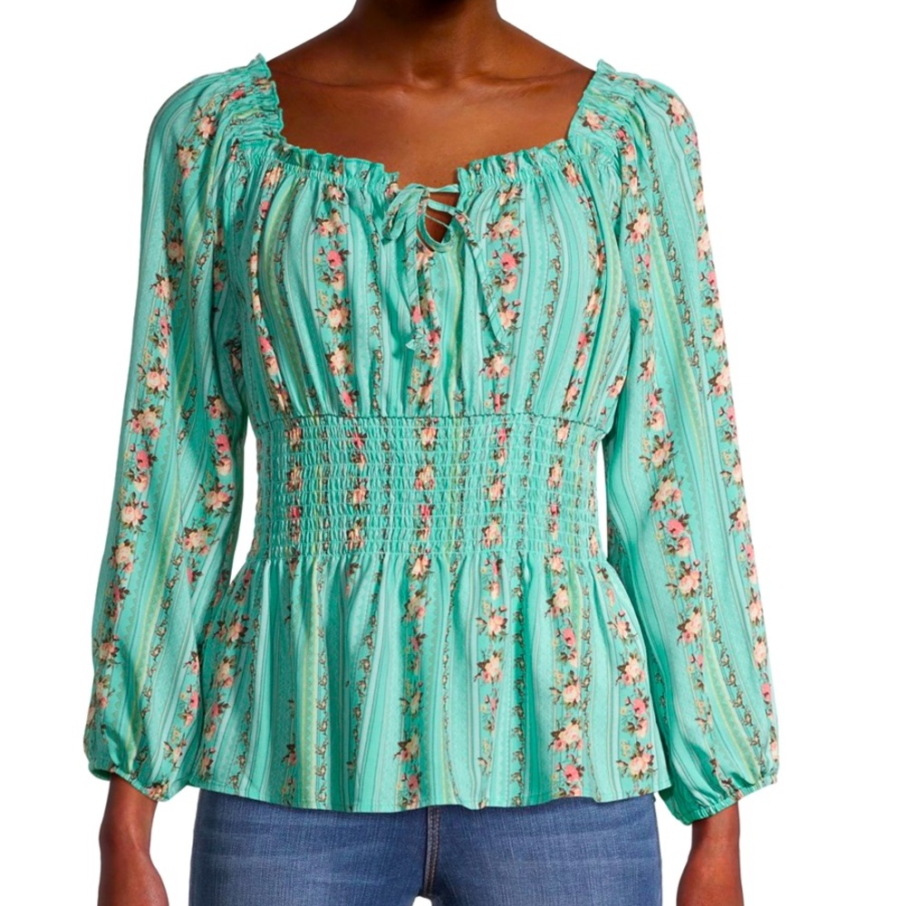 Floral spring top